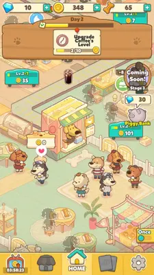 Dog Cafe Tycoon android App screenshot 6