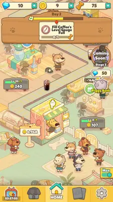 Dog Cafe Tycoon android App screenshot 8